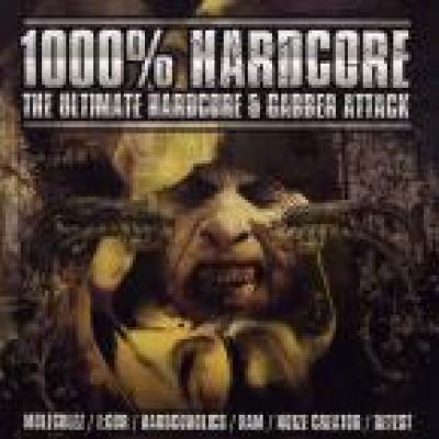 VA - 1000% Hardcore - The Ultimate Hardcore & Gabber Attack (2006)