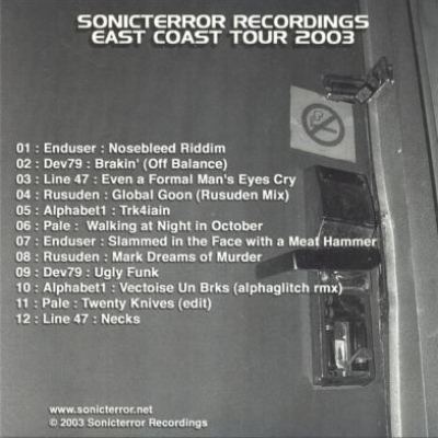 VA - Sonicterror Recordings East Coast Tour 2003