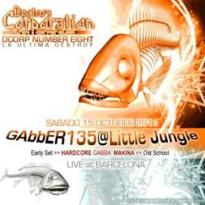 GAbbER135 - Little Jungle - Live at Barcelona (2011)