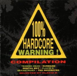 VA - 100% Hardcore Warning! Compilation (1995)