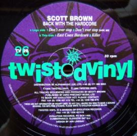 Scott Brown - Back With The Hardcore (1996)