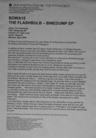 The Flashbulb - Binedump EP (2005)