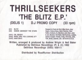 Thrillseekers - The Blitz E.P. (1992)